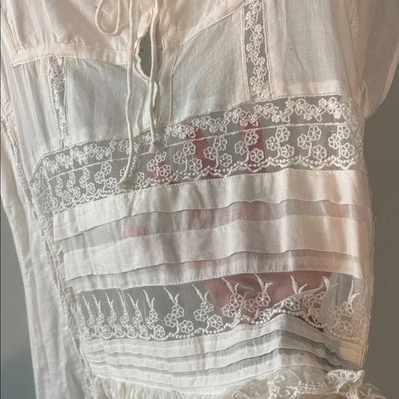 Free People white slip dress - Picture 5 of 6